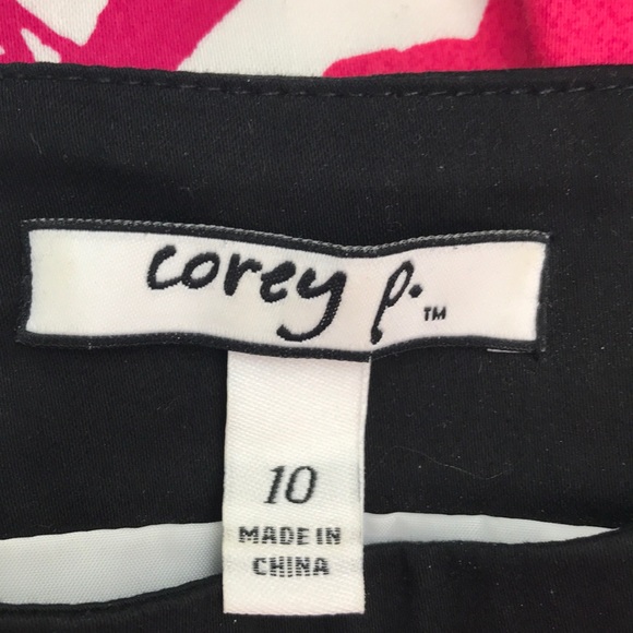 Corey P Bright White and Pink Floral Sundress - Picture 3 of 5